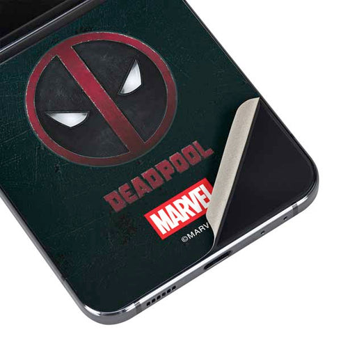 Marvel Deadpool Legacy Deadpool Logo Galaxy Z Flip5 5G Skin